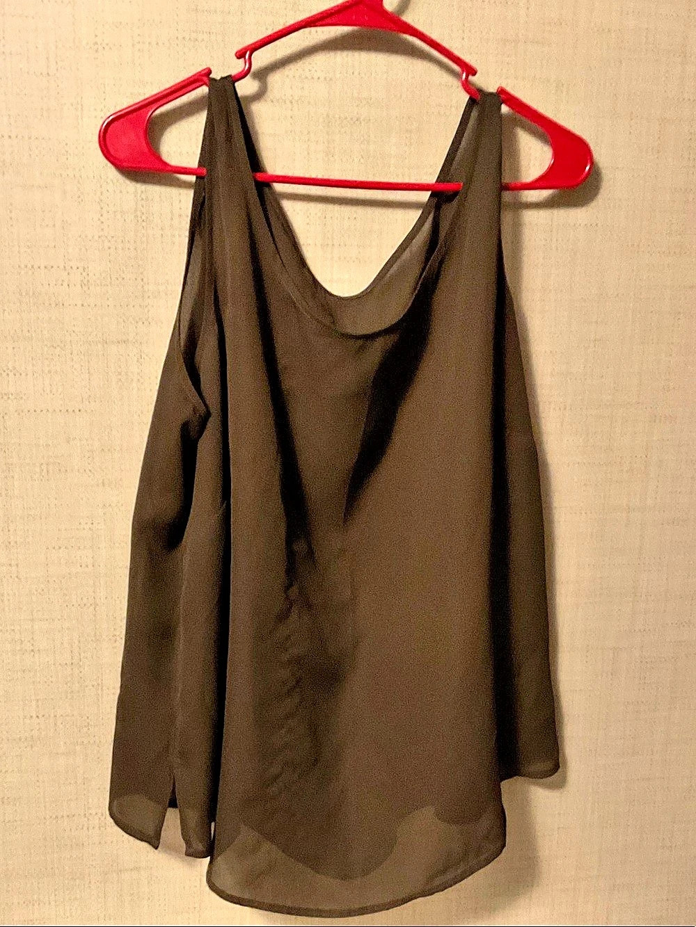 Brown Sleeveless Camisole